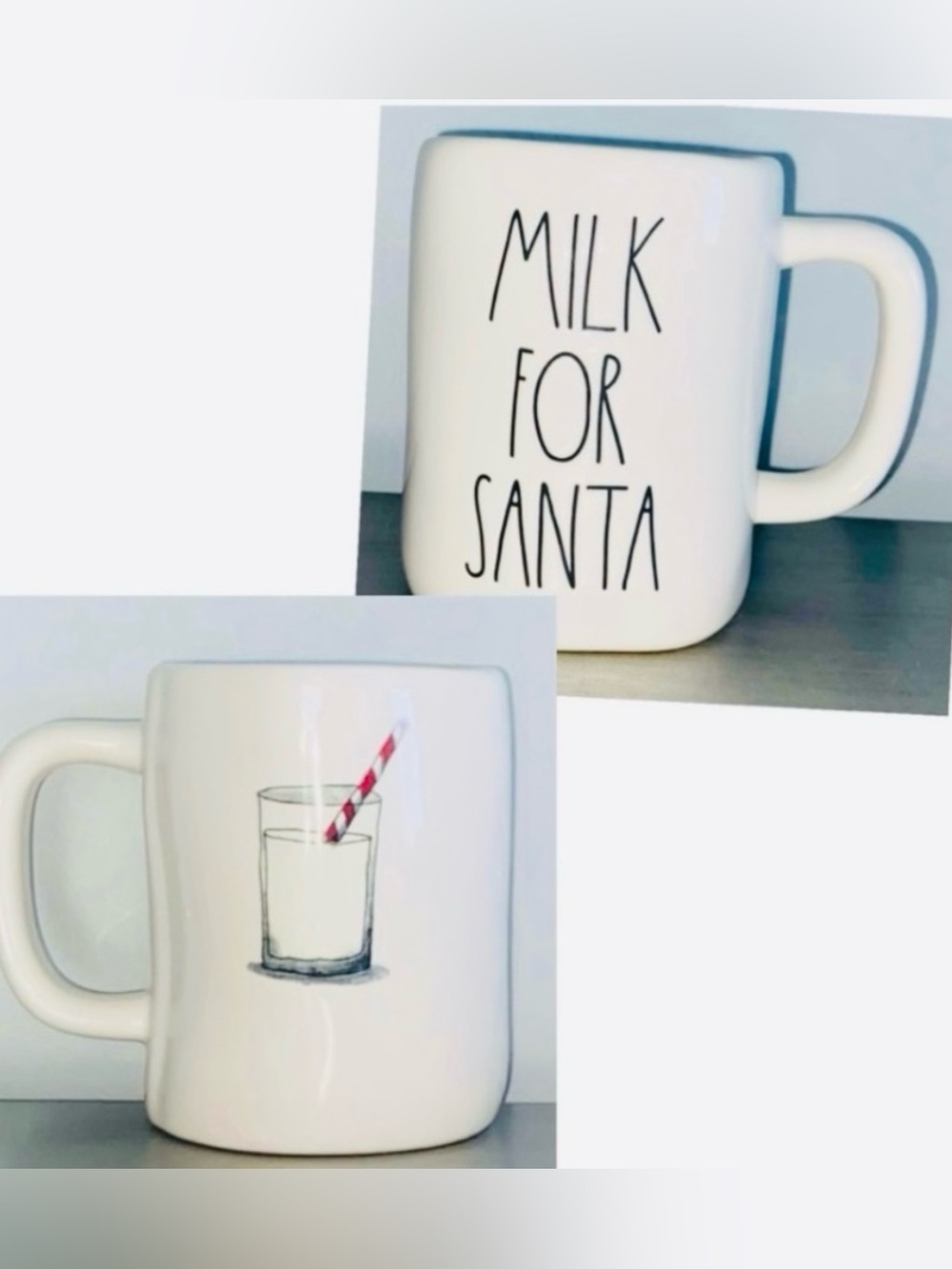 Rae Dunn ‘Milk for Santa’ mug